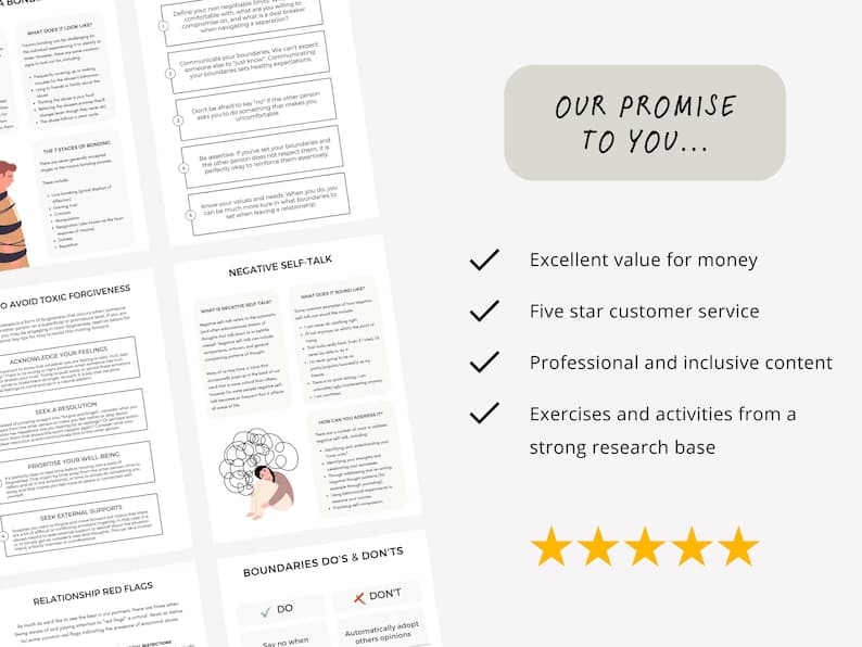 The Healing Workbook – End Toxic Love, Set Boundaries & Communicate with Confidence