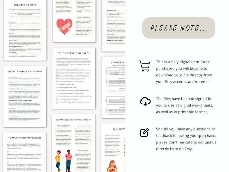 The Healing Workbook – End Toxic Love, Set Boundaries & Communicate with Confidence