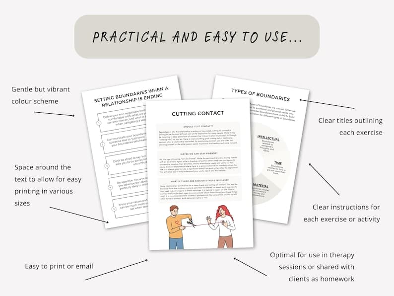 The Healing Workbook – End Toxic Love, Set Boundaries & Communicate with Confidence